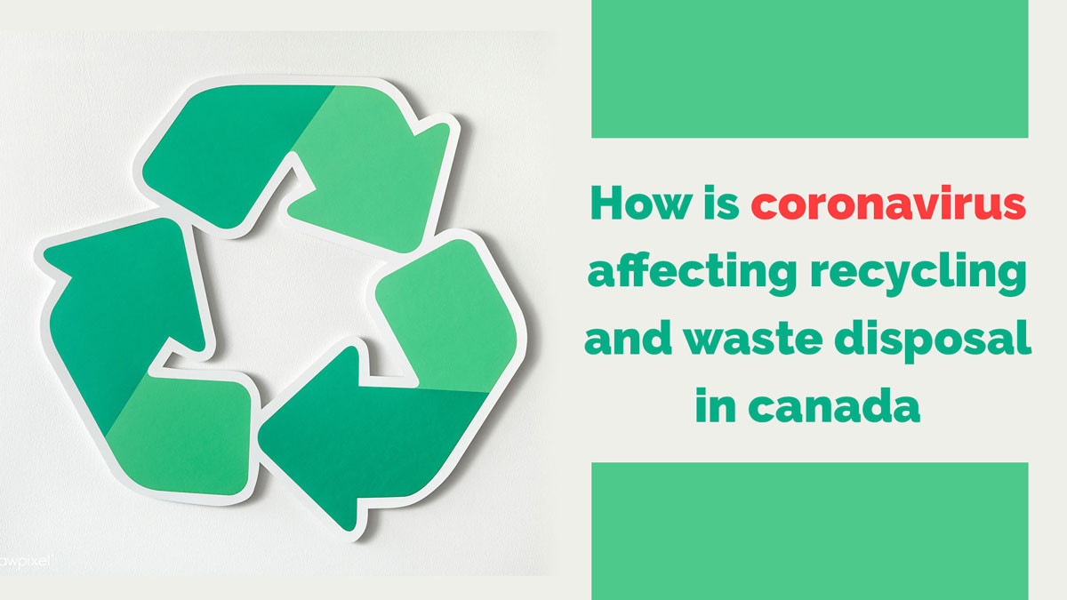 How is Coronavirus Affecting Recycling and Waste Disposal in Canada – read here!