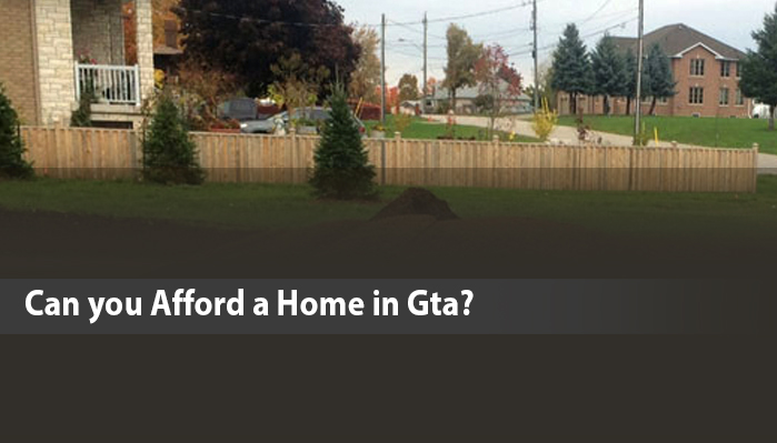 Can you afford a home in GTA?