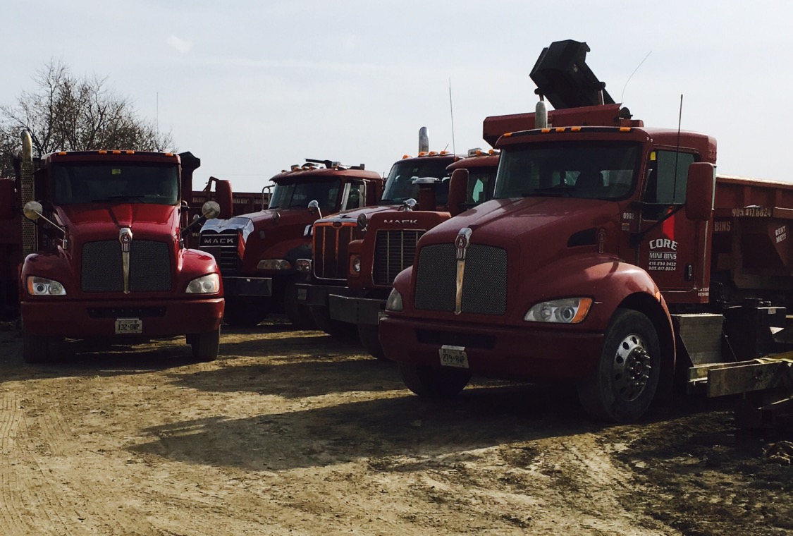 Core Mini Bins offer a wide range of services from excavation to junk removal, bulk soil mixture, mini bin rentals, demolition services, construction garbage removal.